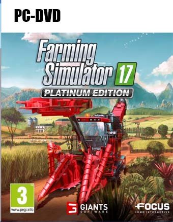 بازی کامپیوتر Farming Simulator 17 Platinum Edition