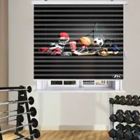  پرده زبرا زیو مدل Sport اسپورت سایز 250x280 سانتی متر