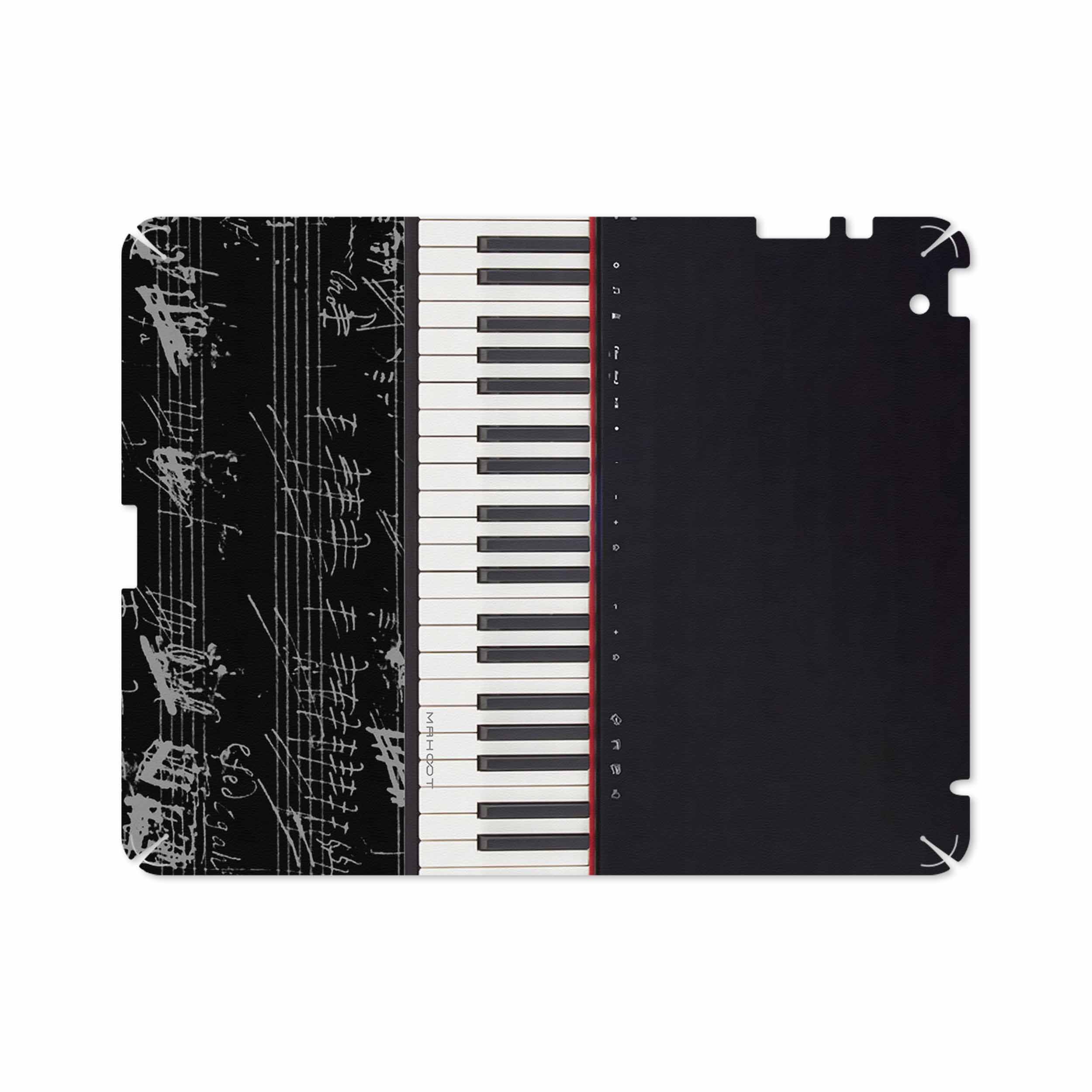 برچسب پوششی ماهوت مدل Piano-Instrument مناسب برای تبلت اپل iPad 2 2011 A1397