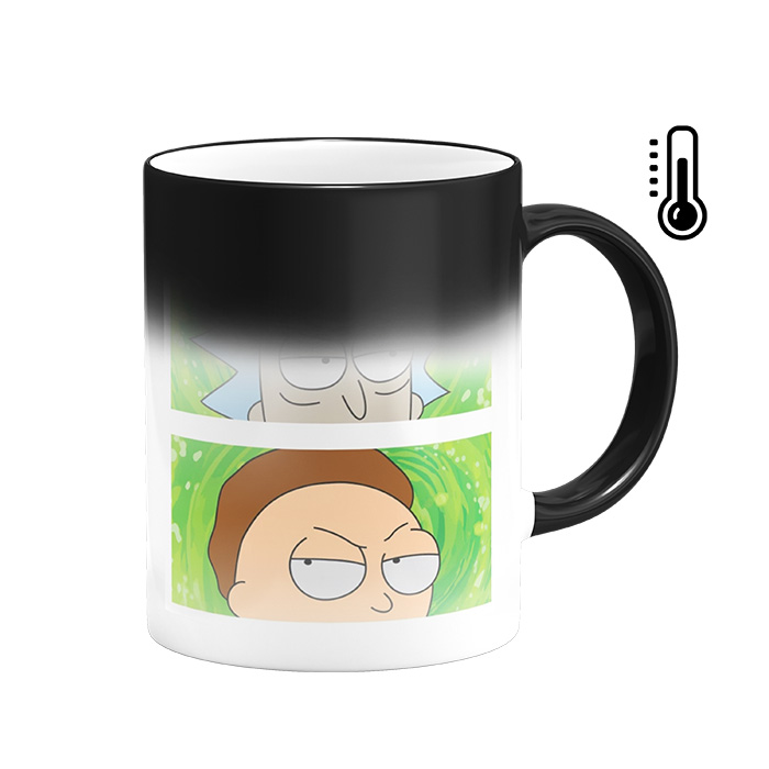 ماگ حرارتی طرح ریک و مورتی