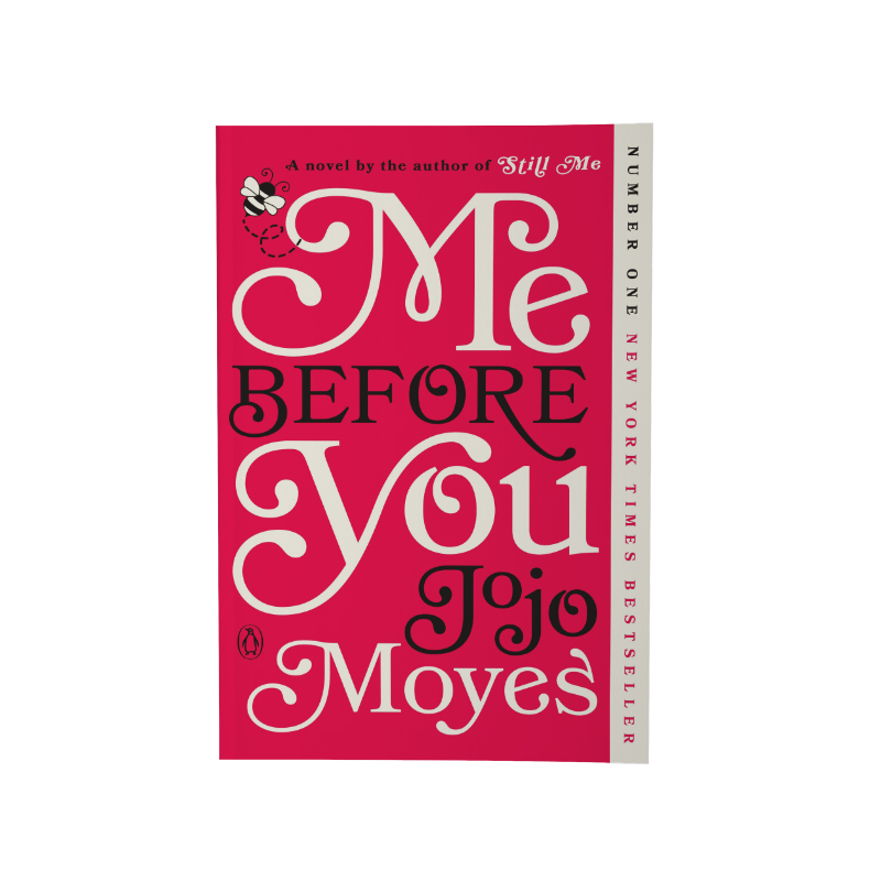 کتاب  me before you اثر jojo moyes نشر Penguin Books