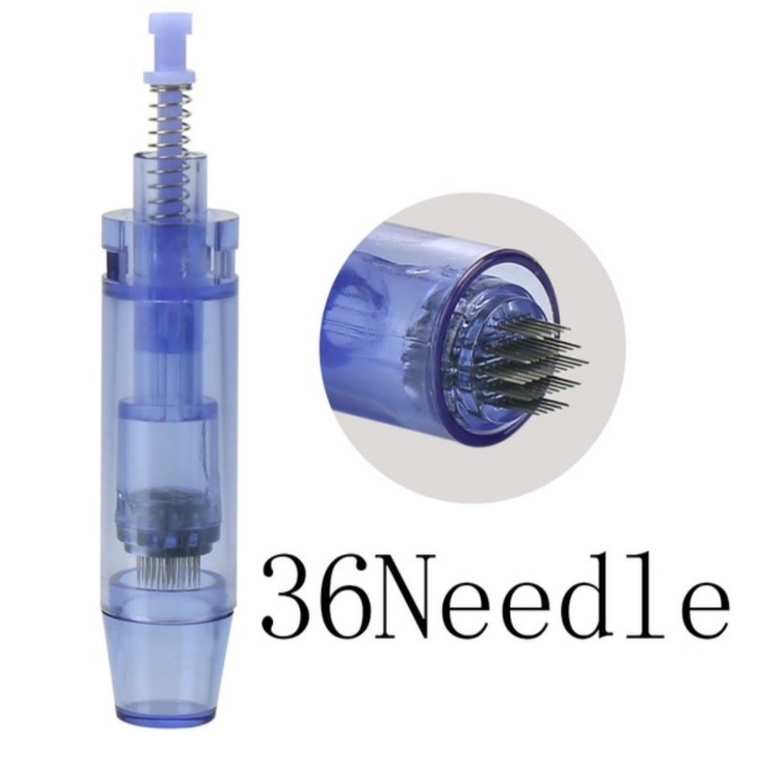 کارتریج 36 سوزنه درپوش دار تیتانیومی