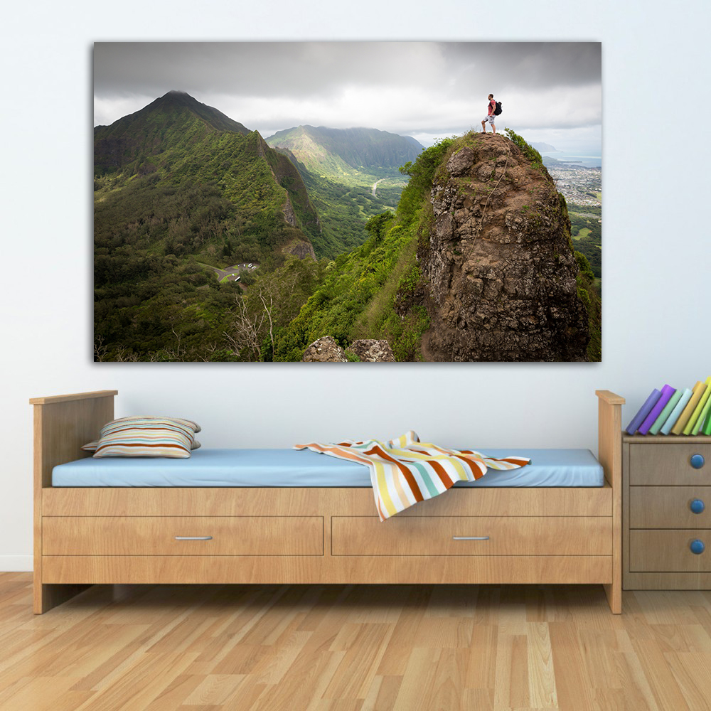 تابلو شاسی طرح کوه نورد کد 340