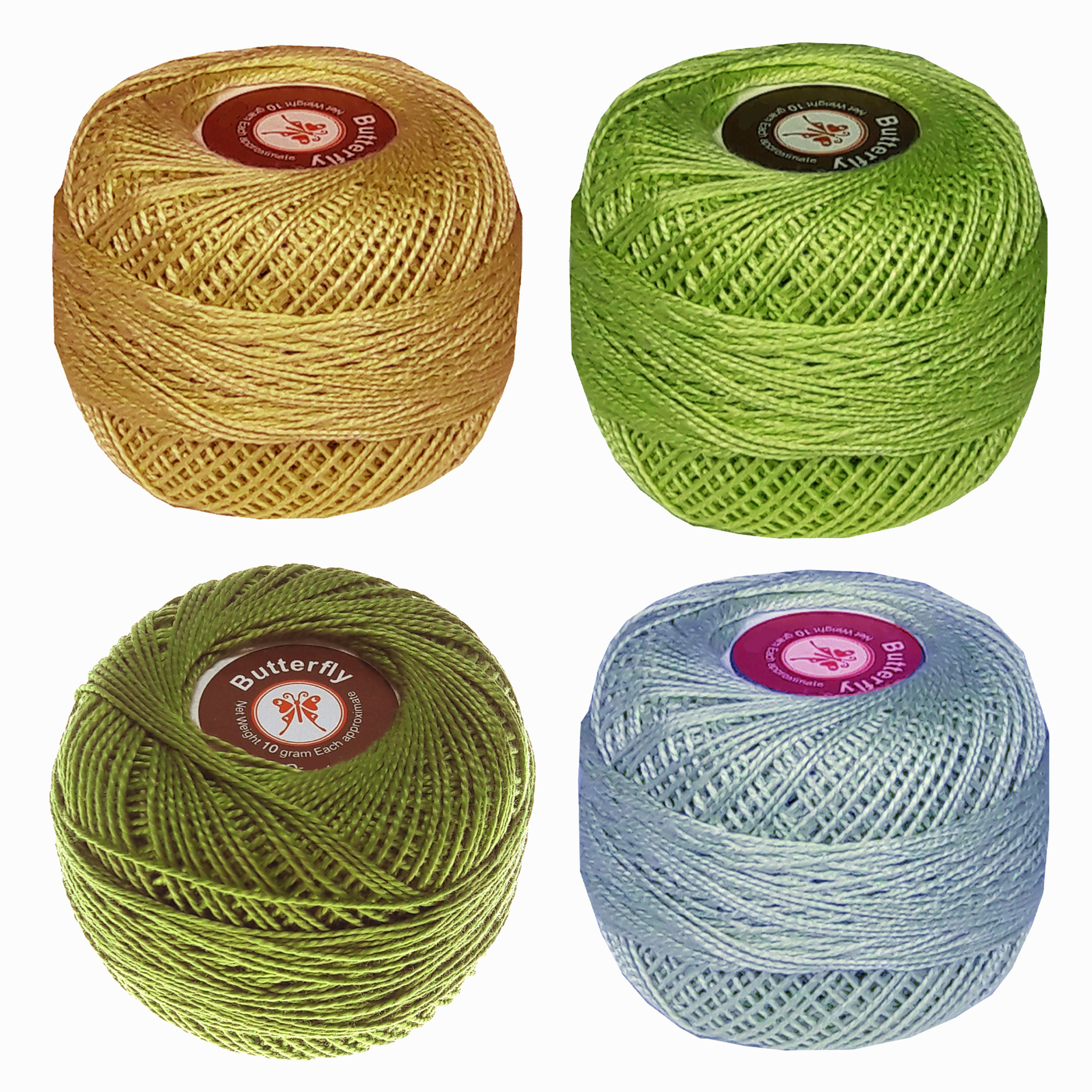 نخ عمامه باترفلای مدل Y5713 بسته 4 عددی