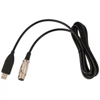 کابل میکروفن کنون به USB مدل PS9301 طول 2.5 متر