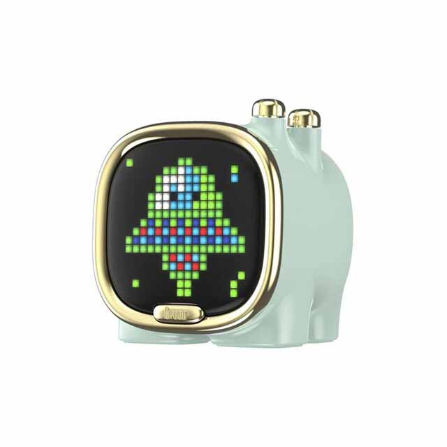 خرید اسپیکر هوشمند پیکسلی Divoom Zooe Pixel Art Green (كاركرده) با بهترین قیمت