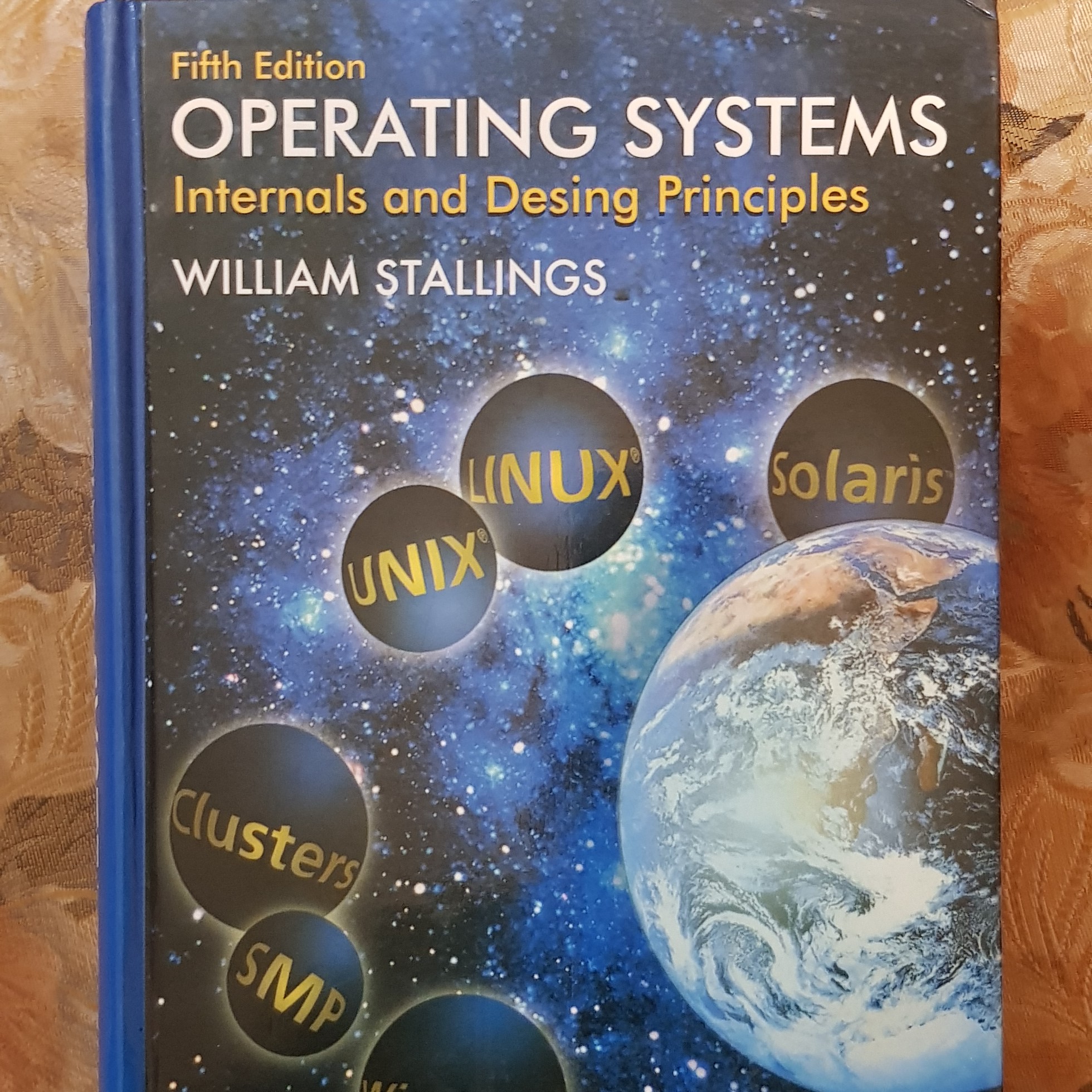 Operating Systems William Stallings قطع وزیری و جلد سخت سلفون