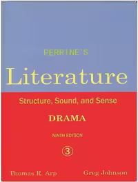Perrines Literature 3 Fiction Structure Sound and Sense 9th Edition