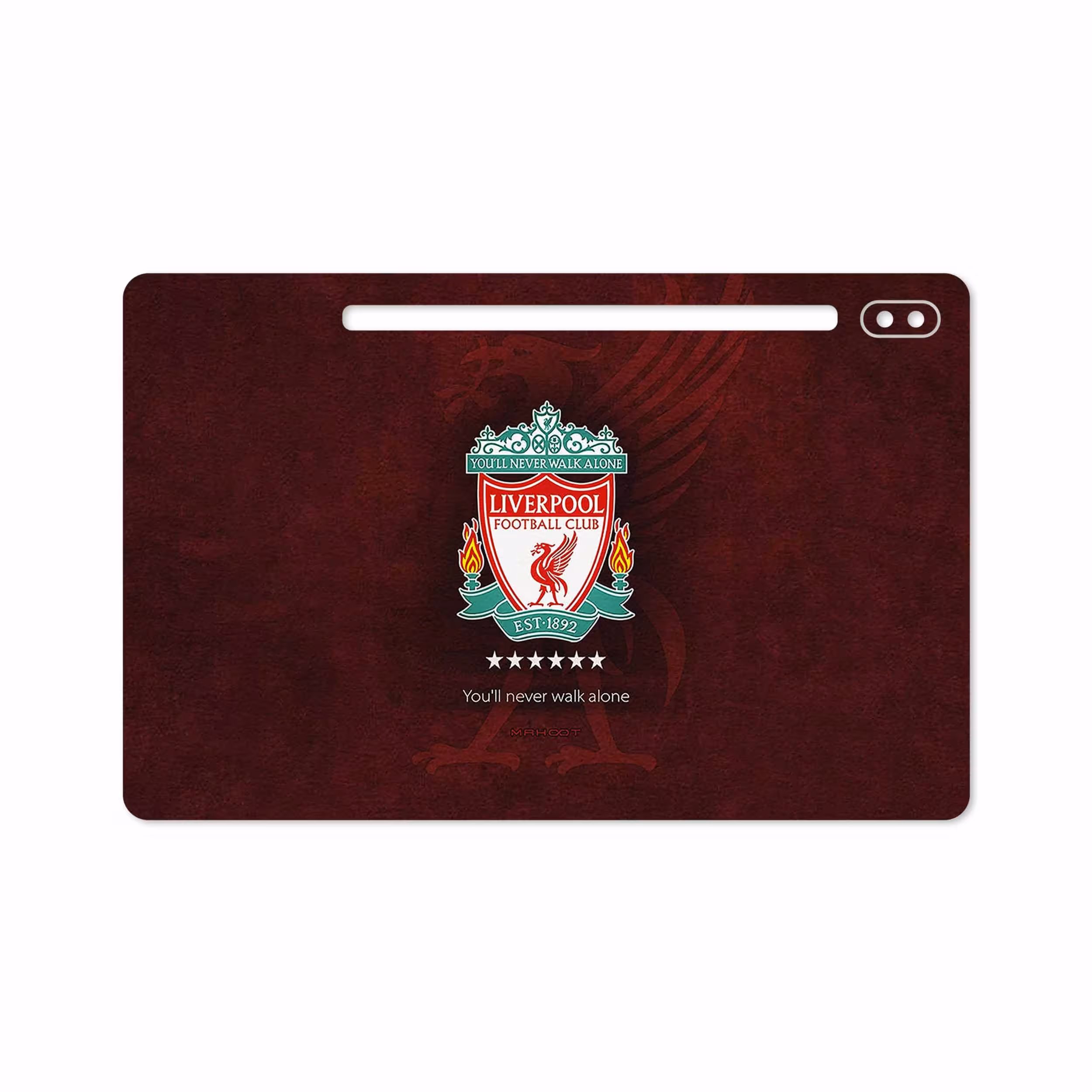 برچسب پوششی ماهوت مدل Liverpool مناسب برای تبلت سامسونگ Galaxy Tab S6 2019 SM-T860