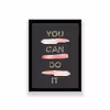 تابلو طرح انگیزشی you can do it 