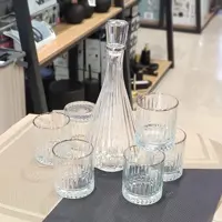 ست تنگ و لیوان 7 پارچه رزهم ترکیه ROZE-HOME-NB