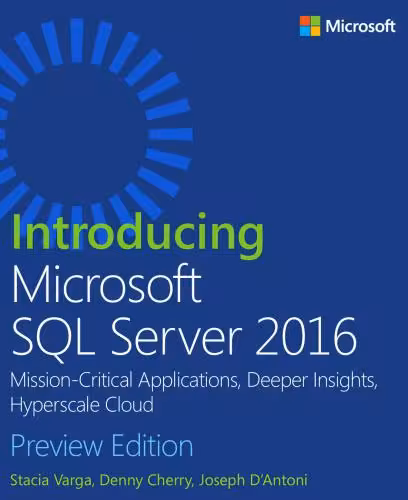 خرید و دانلود نسخه کامل کتاب Microsoft SQL Server 2016