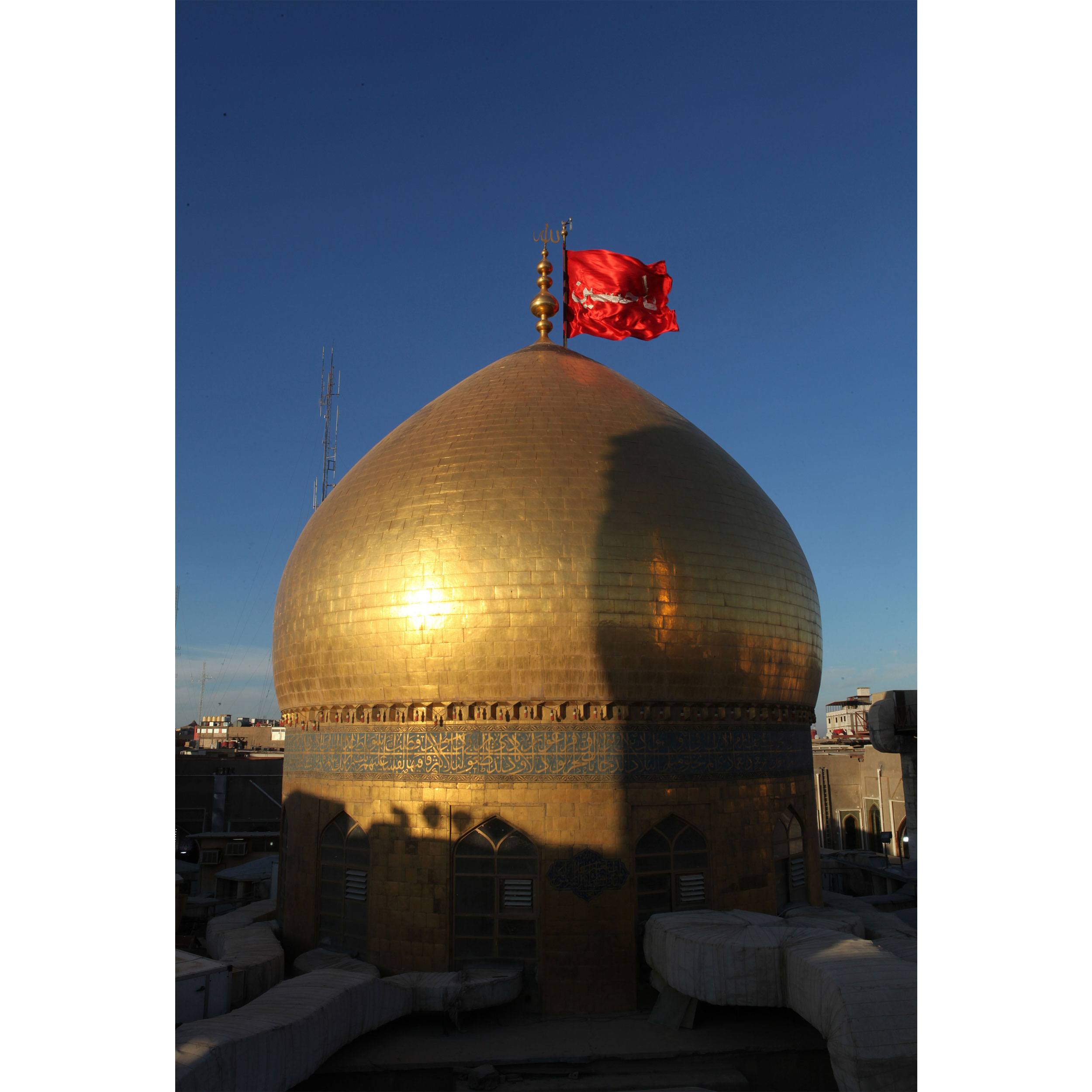 تابلو شاسی طرح گنبد حرم امام حسین مدل T2439