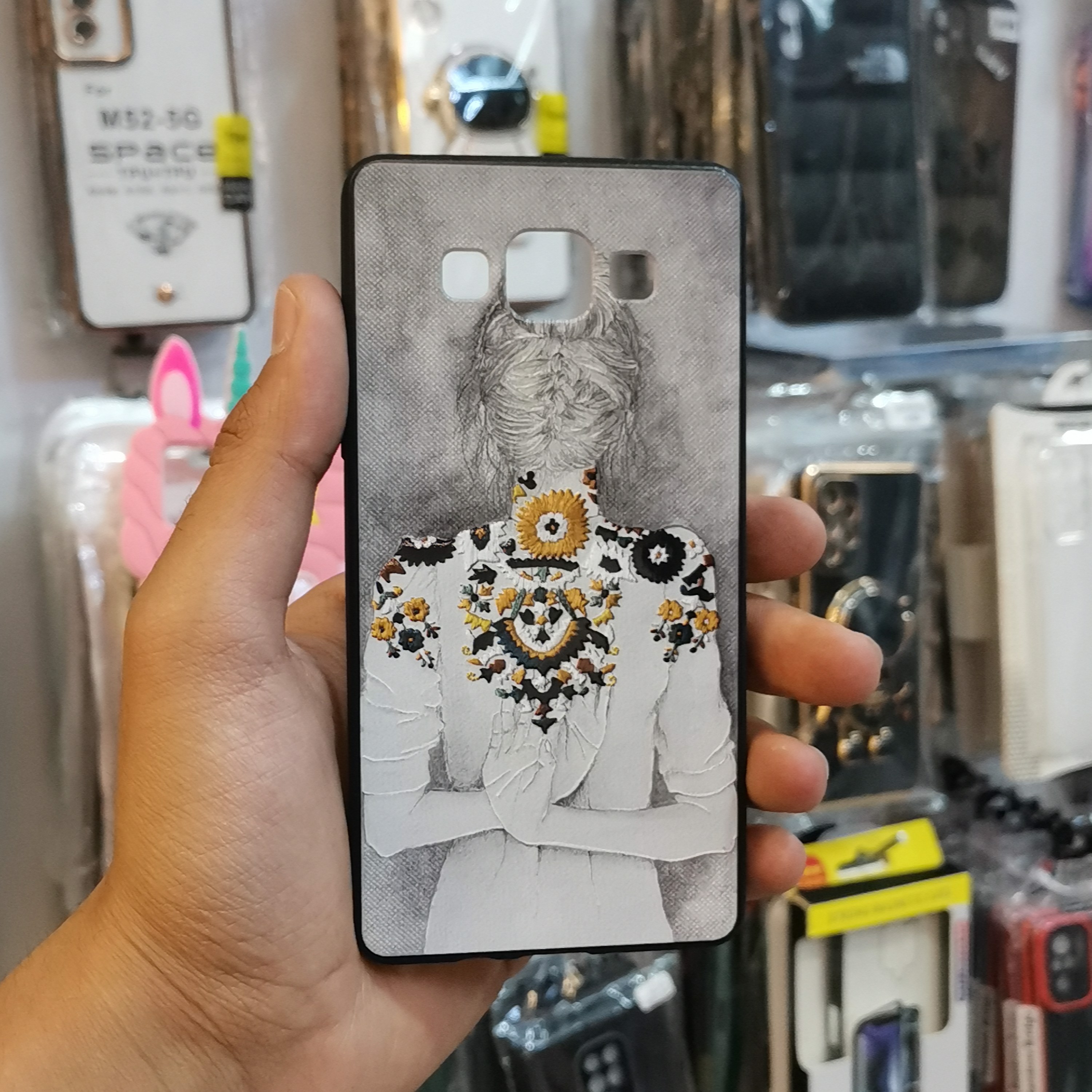 گارد طرح دار دخترانه مناسب برای گوشی موبایل سامسونگ Samsung Galaxy A5