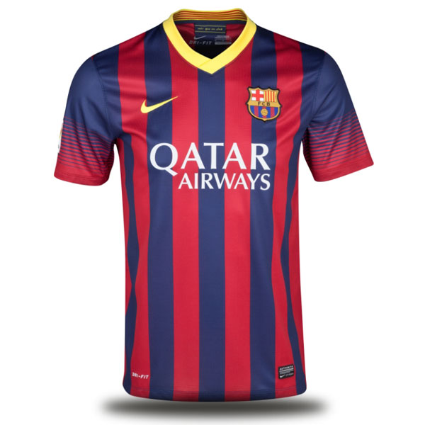 لباس کلاسیک اول بارسلونا 2013