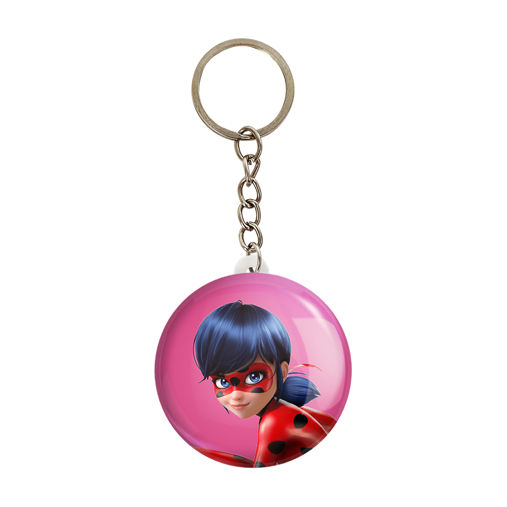 جاکلیدی خندالو طرح دختر کفشدوزکی کد 2879