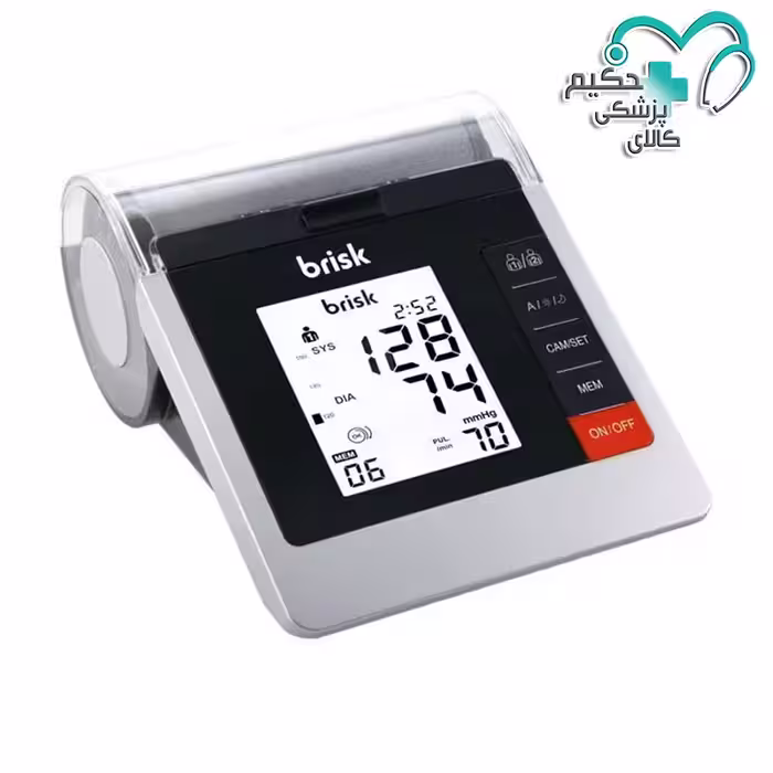 فشارسنج دیجیتال سخنگو بازویی بریسک مدل Brisk PG 800B10