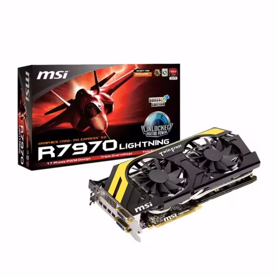 کارت گرافیک ام اس آی R7970 Lightning BE