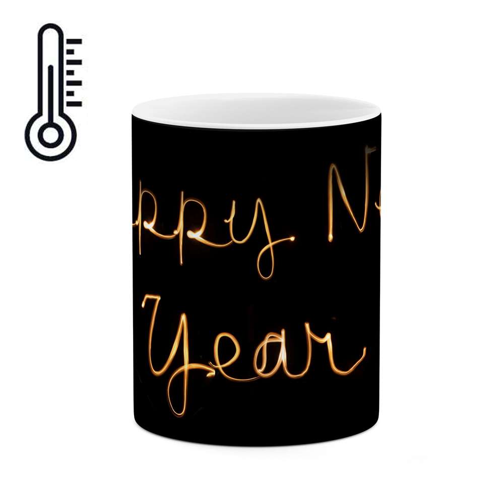 ماگ حرارتی طرح سال جدید  مدل mgph11392