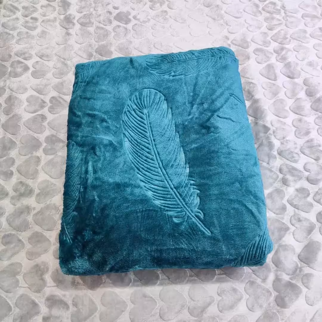 پتو مسافرتی دونفره طرح پر رنگ کله غازی