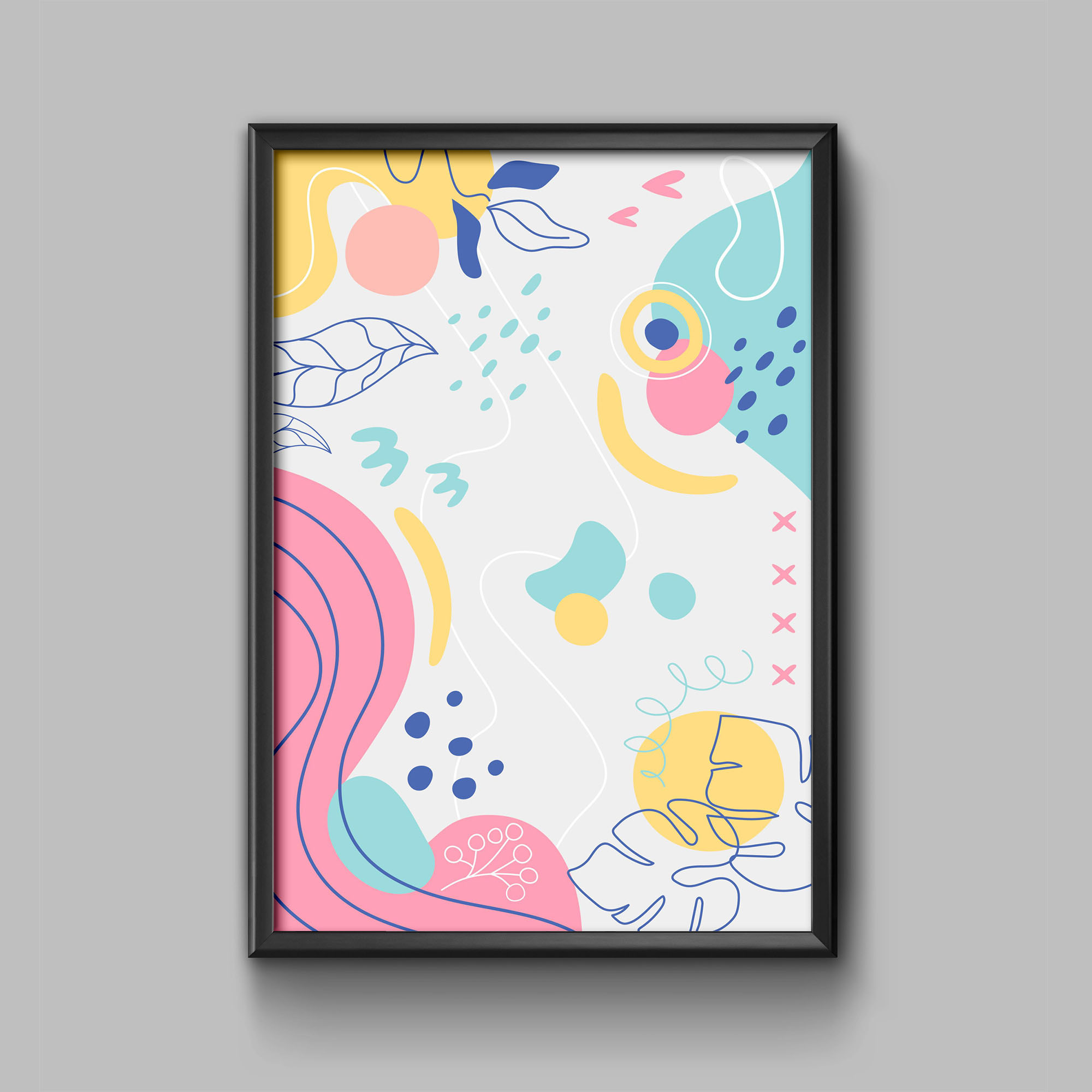 تابلو دکوراتیو مدل  مدرن p0030