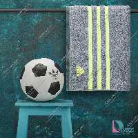 حوله ورزشی adidas طوسی بزرگ