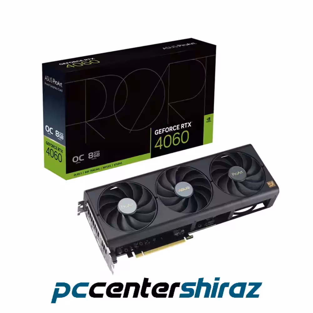 کارت گرافیک ایسوس ASUS ProArt GeForce RTX 4060 OC edition 8GB GDDR6