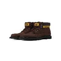 چکمه و بوت مشکی زنانه های جوانان گربه 015G100095 شکلاتی Nubuck Brown Colorado Caterpillar