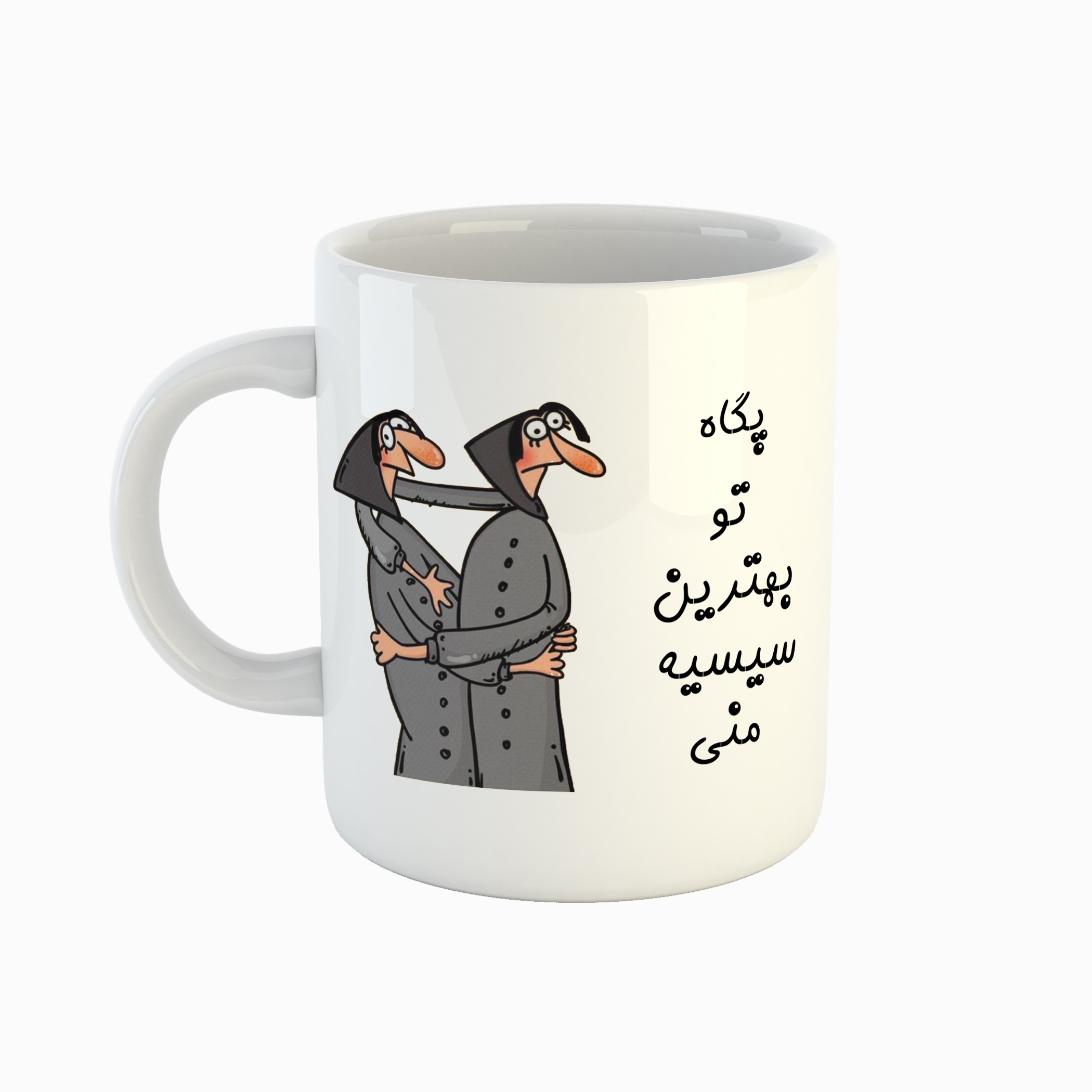 ماگ طرح اسم پگاه مدل بهترین خواهر