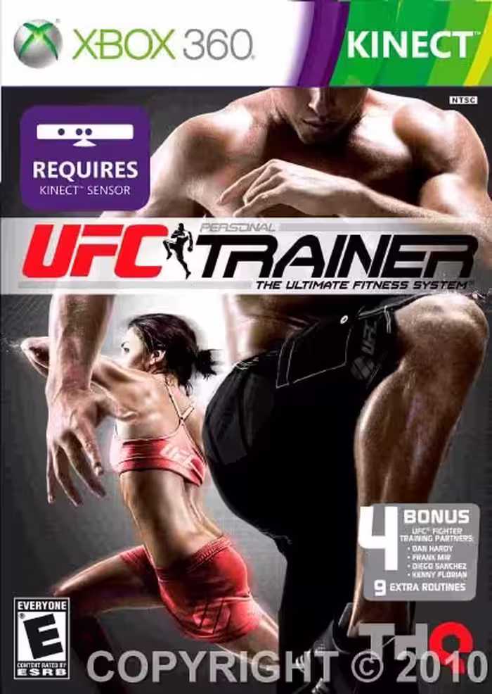 بازی کینکت کنسول Xbox360 ufc training