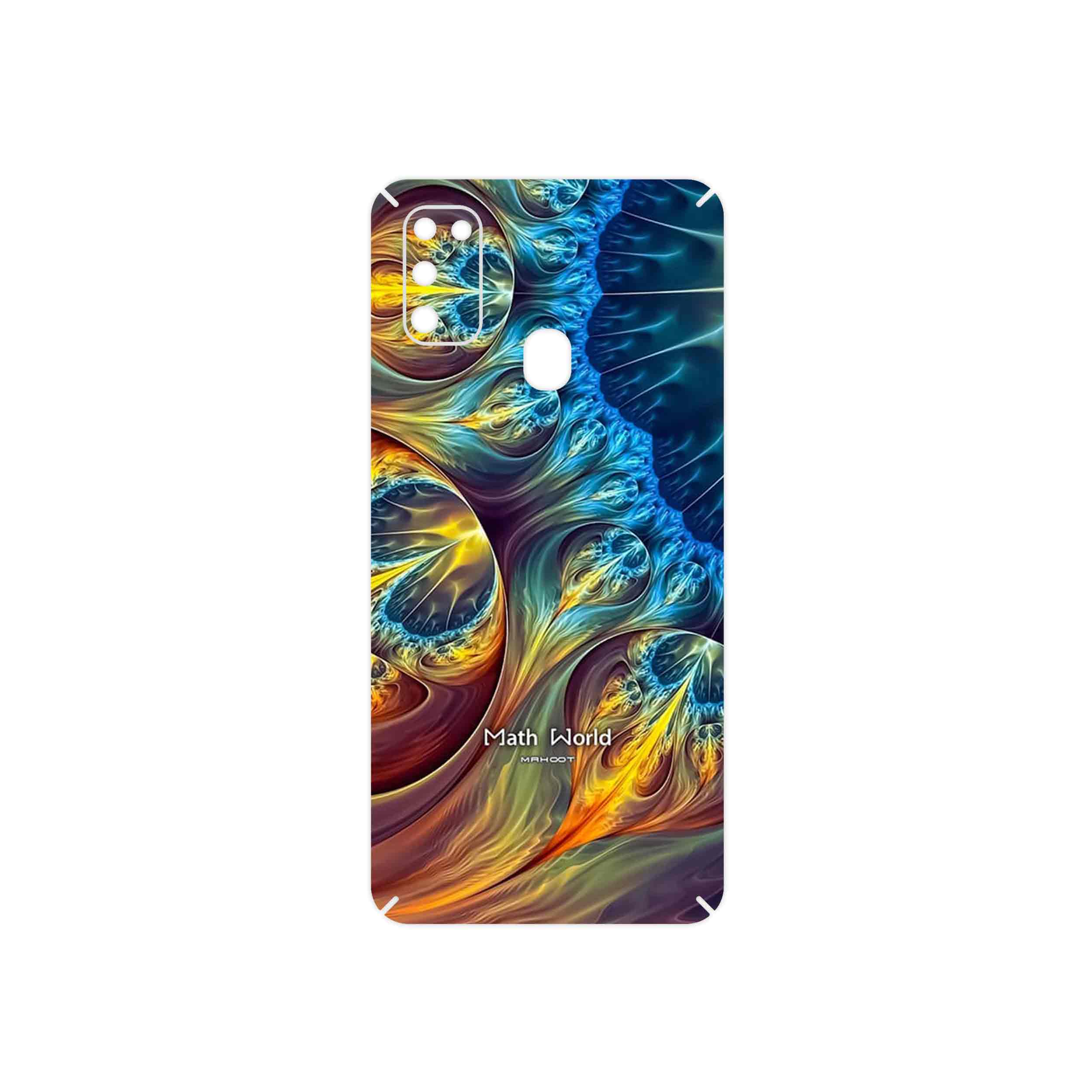 برچسب پوششی ماهوت مدل Mathematical Geometric Shape 8 مناسب برای گوشی موبایل سامسونگ Galaxy M21