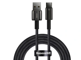 کابل سوپر فست شارژ شارژ یواسبی به تایپسی 66 وات 2 متری بیسوس Baseus CATWJ-C01 Type-C Charge Cable 2M   گارانتی 6 ماهه شرکتی