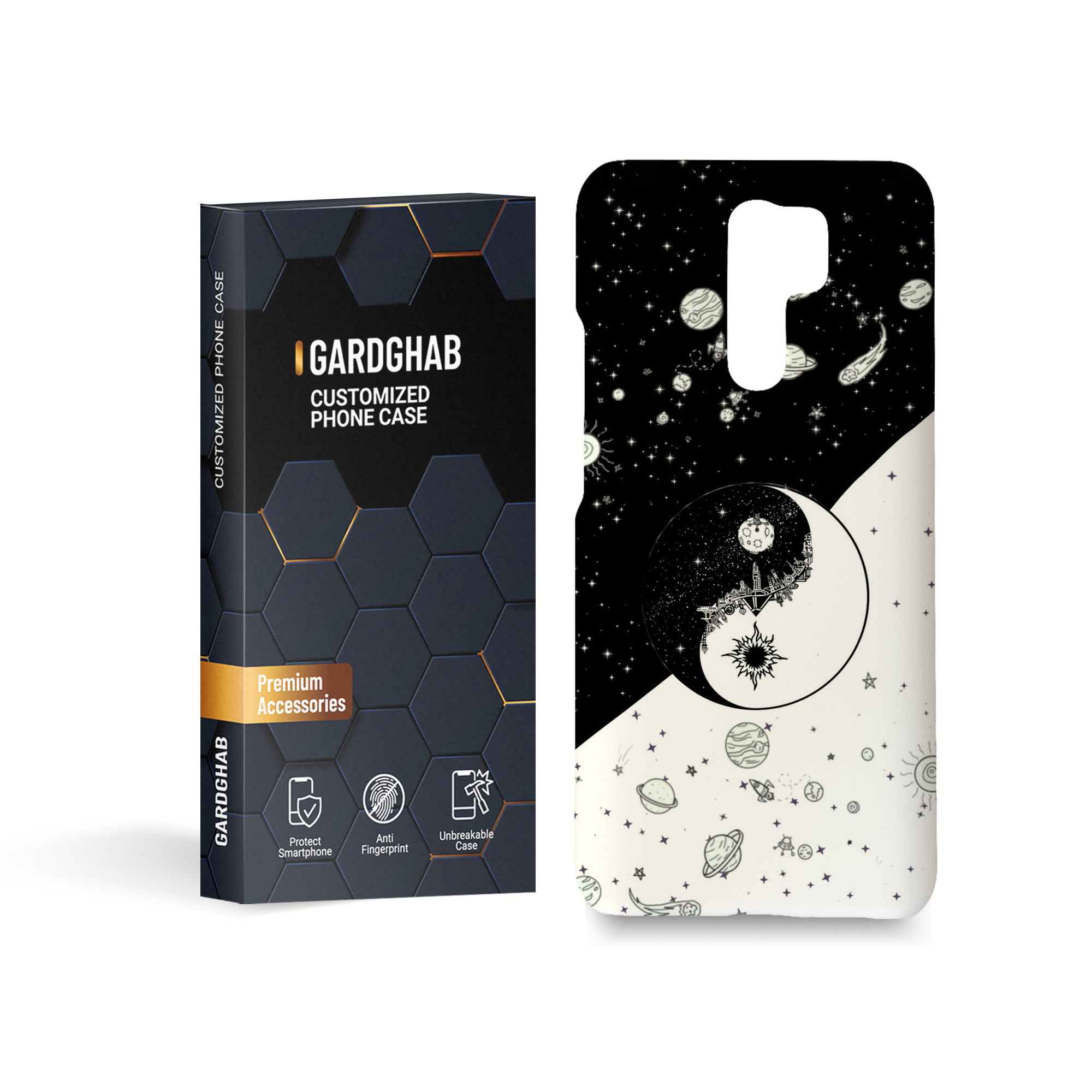 کاور گارد قاب مدل ساده مناسب برای گوشی موبایل شیائومی redmi 9 / 9 prime