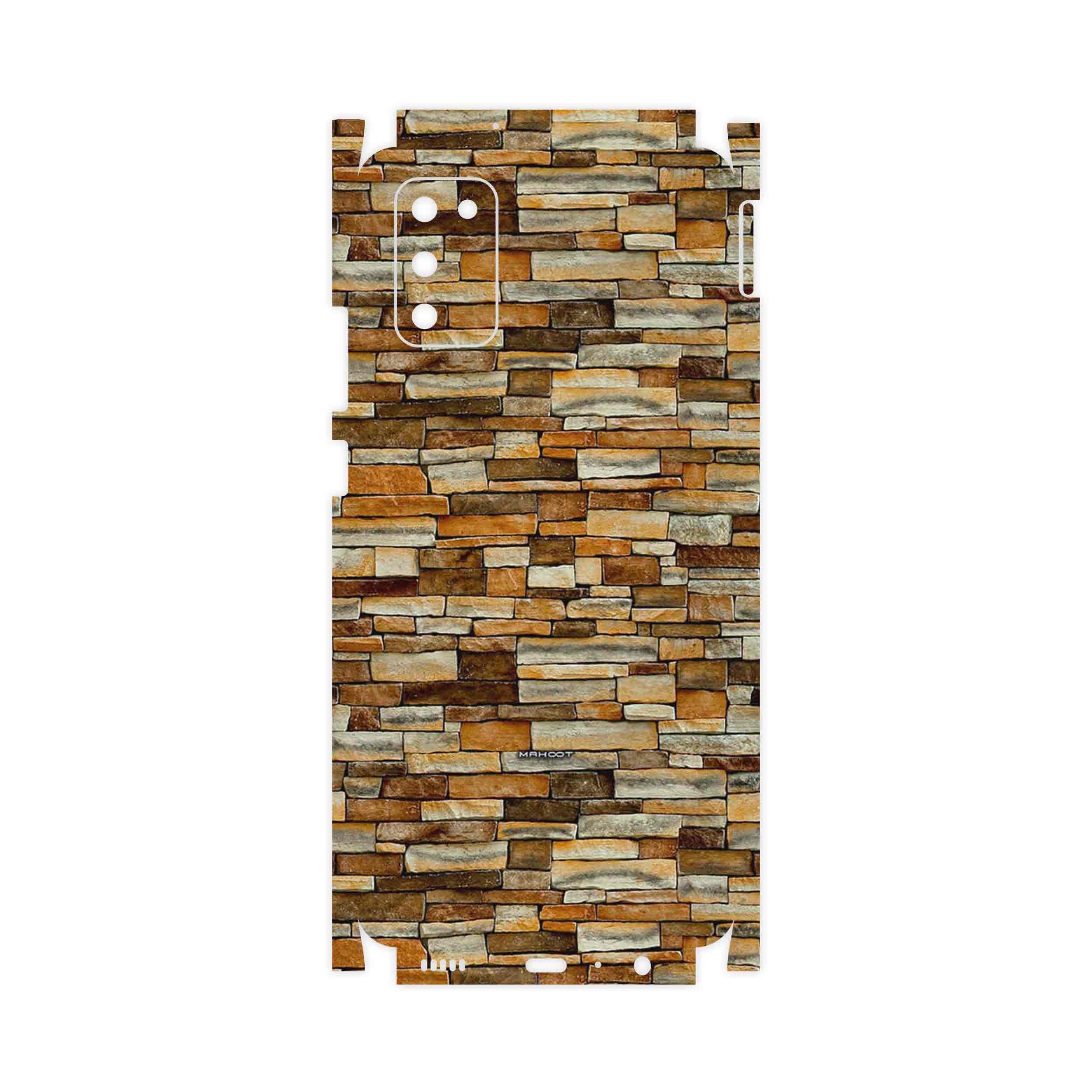 برچسب پوششی ماهوت مدل brickwall-FullSkin مناسب برای گوشی موبایل سامسونگ Galaxy A02S