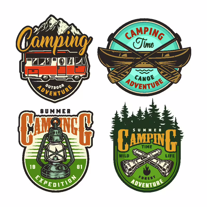 برچسب بدنه خودرو رایسان طرح آفرود کد OF0035 مجموعه 4عددی