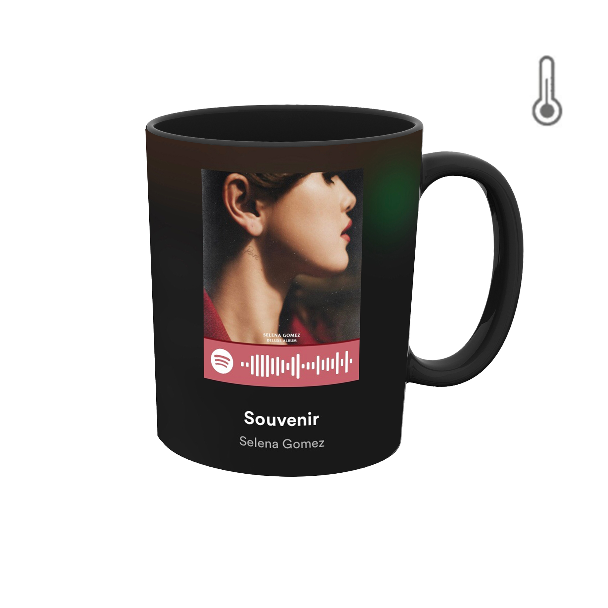ماگ حرارتی طرح والپیپر موزیک سلنا گومز