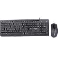 کیبورد و ماوس با سیم هترون مدل HKC215