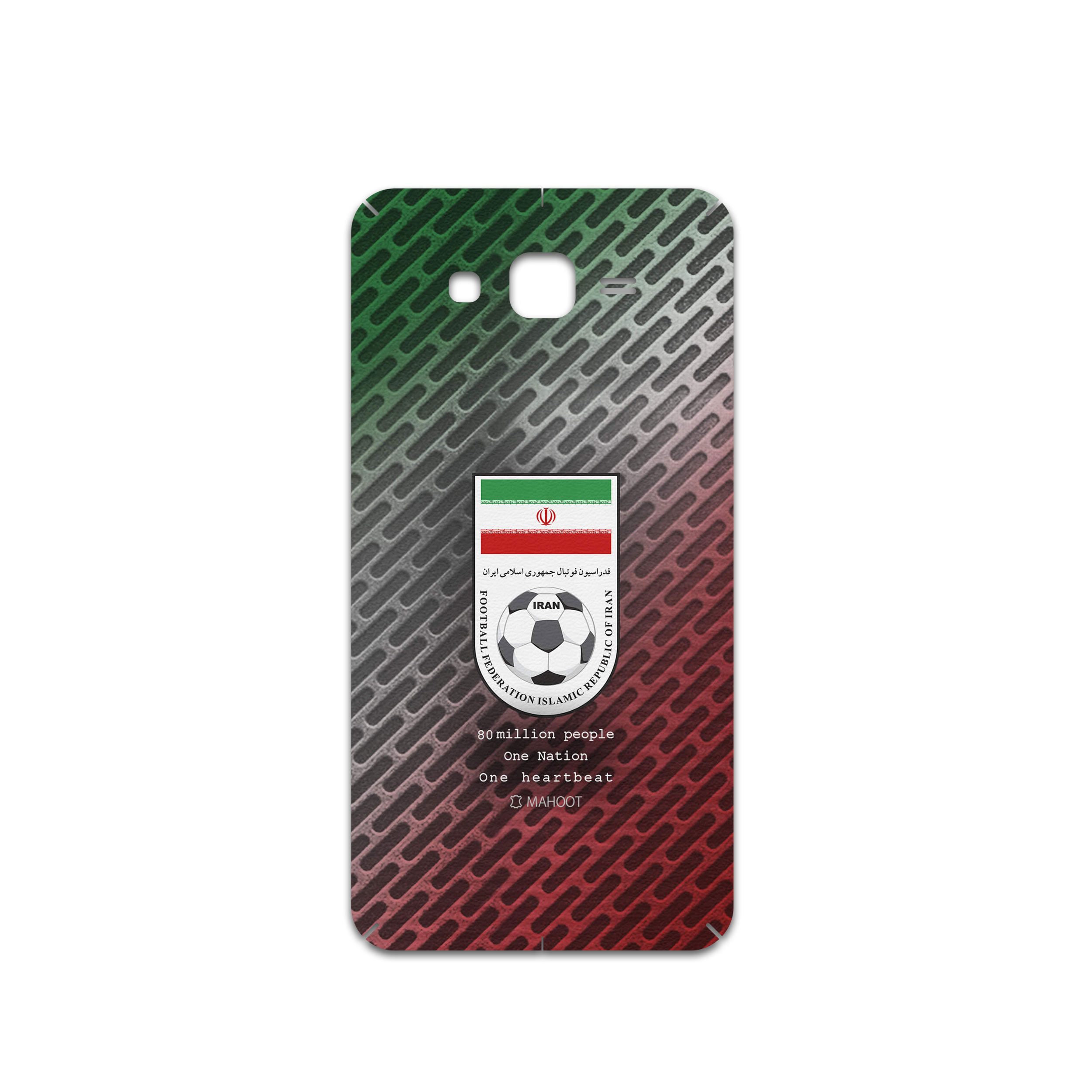 برچسب پوششی ماهوت مدل Iran-National-Football-Team مناسب برای گوشی موبایل سامسونگ Galaxy J7 2015