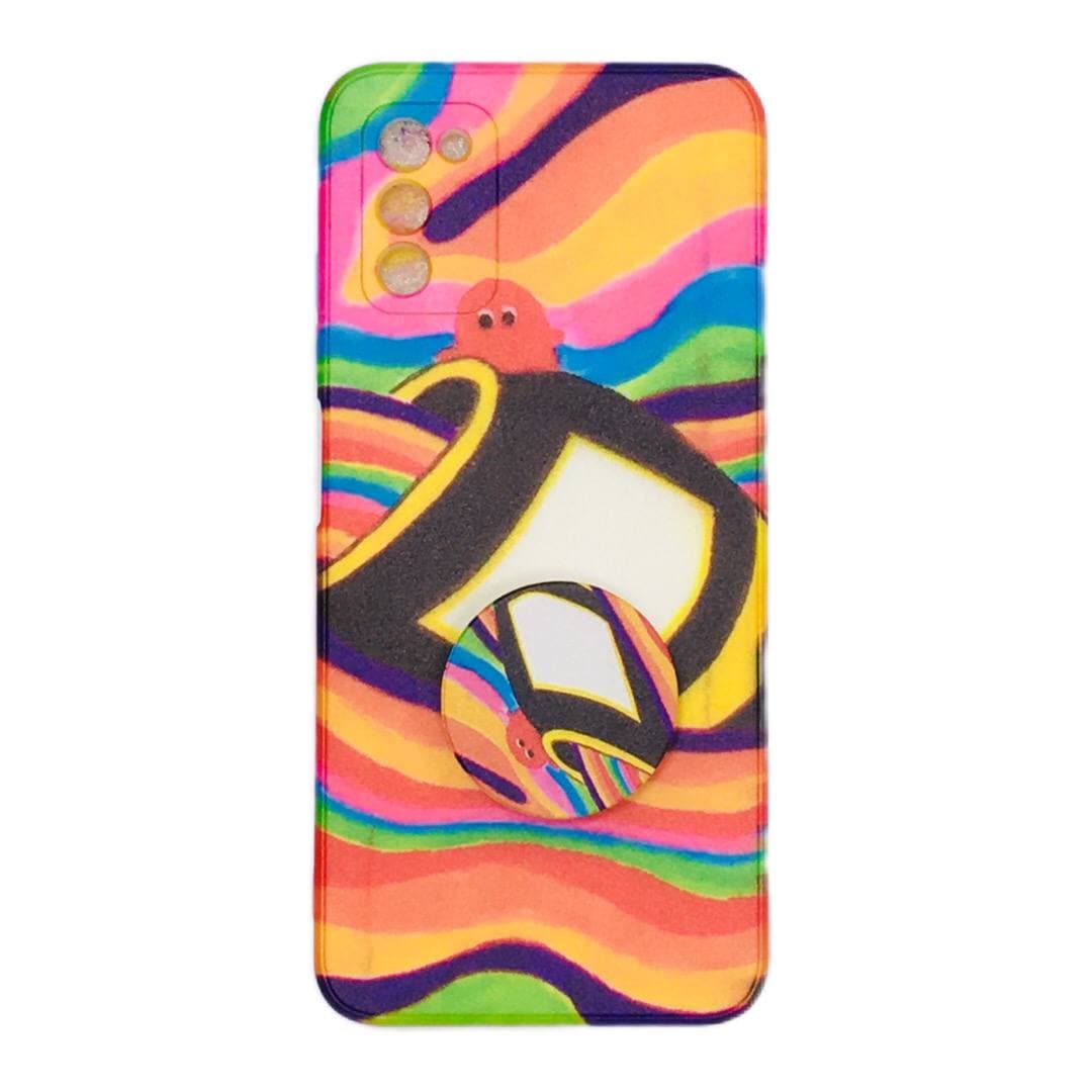 کاور مدل LOCA کد 01 مناسب برای گوشی موبایل سامسونگ Galaxy A03S همراه پایه نگهدارنده