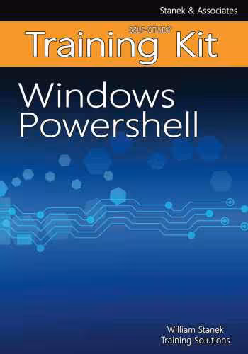 خرید و دانلود نسخه کامل کتاب Windows PowerShell Self-Study Training Kit