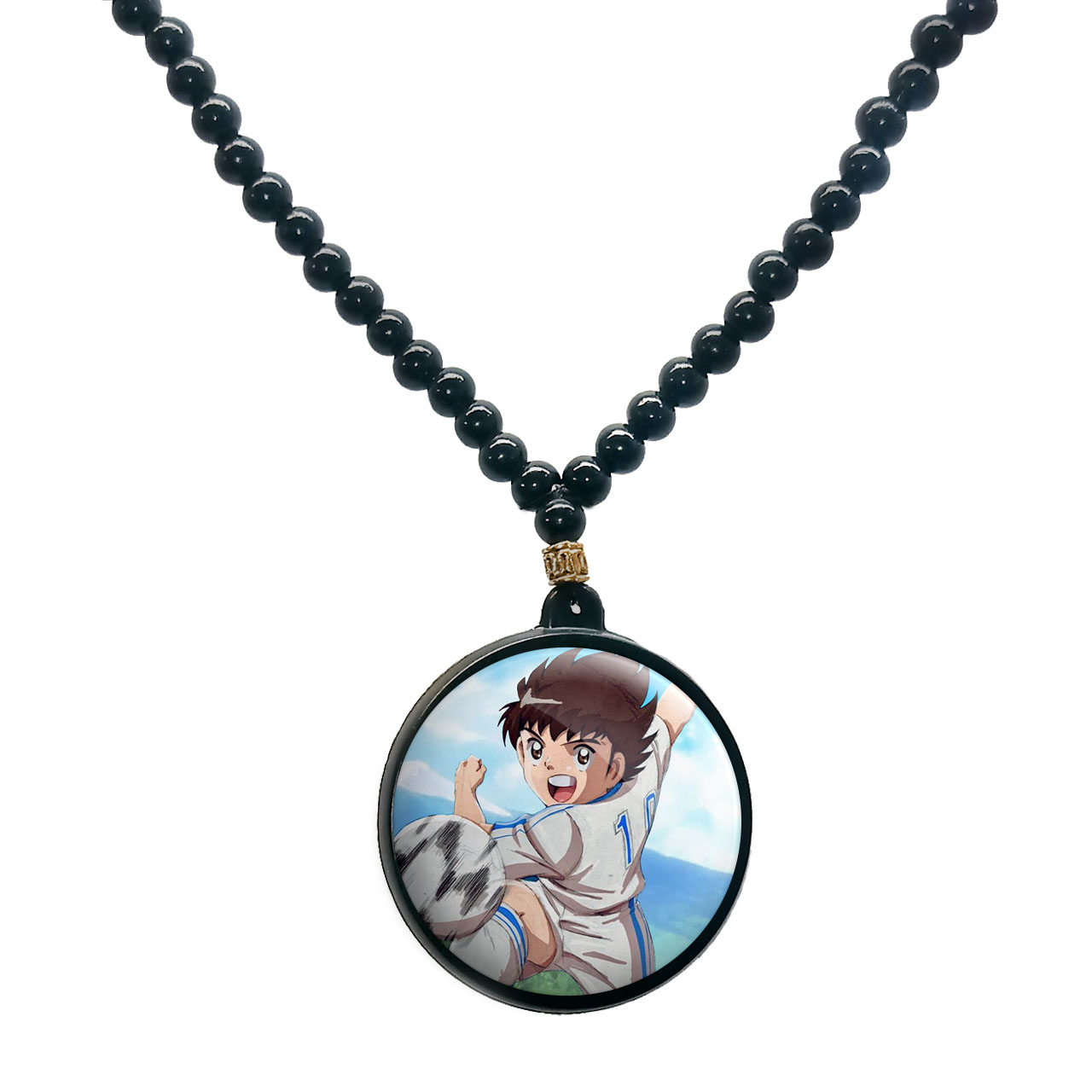 گردنبند پرمانه طرح فوتبالیست ها کد pmd.22312 مدل دو طرفه