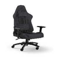 خرید صندلی گیمینگ کورسیر پارچه ریلکس Corseair TC100 RELAXED Gaming Chair - Fabric Black/Grey با بهترین قیمت