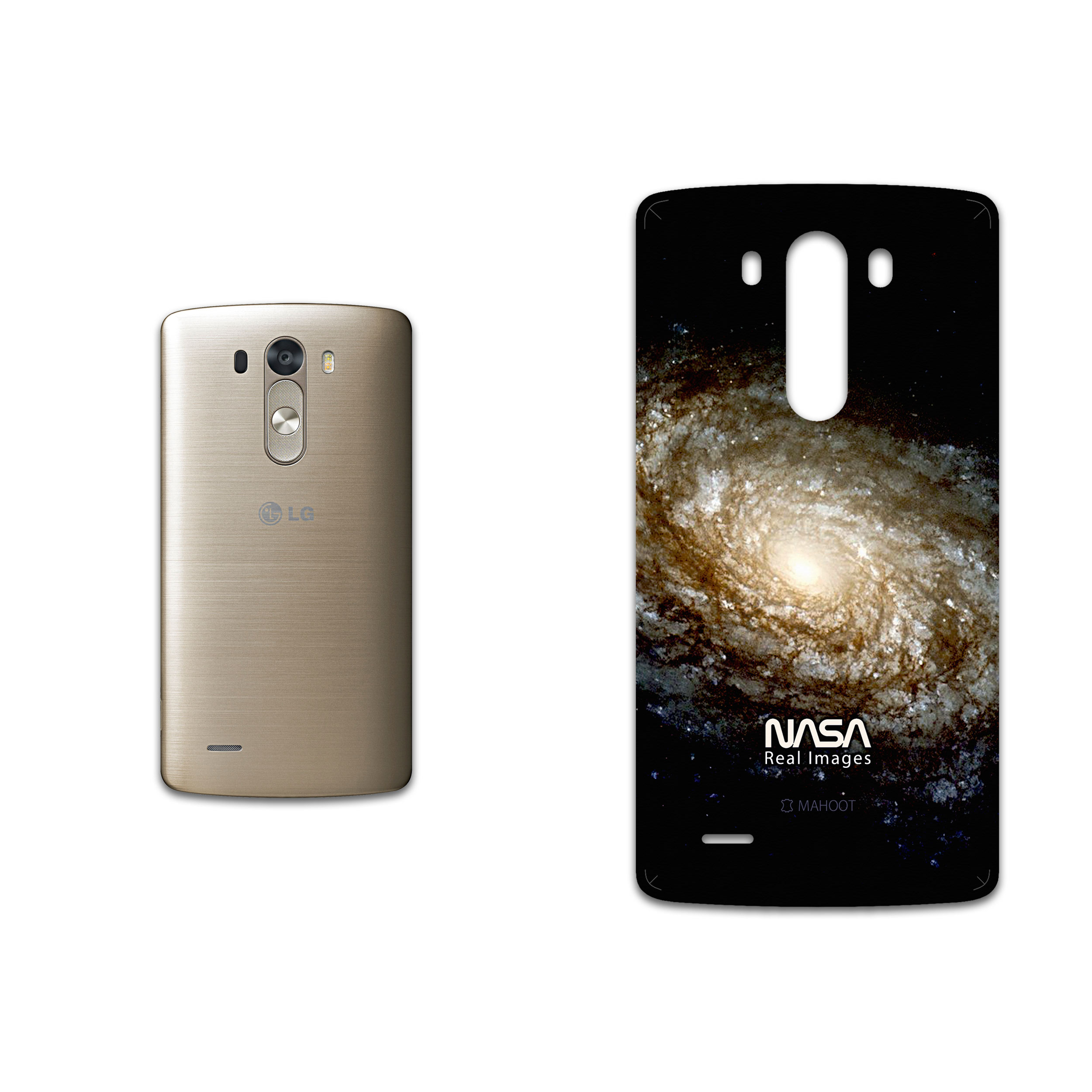 برچسب پوششی ماهوت مدل Universe-by-NASA-1 مناسب برای گوشی موبایل ال جی G3