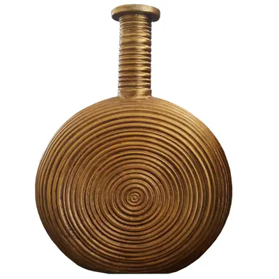 گلدان دکوری لیلپار طرح حلزونی مدل DKH-G014 B