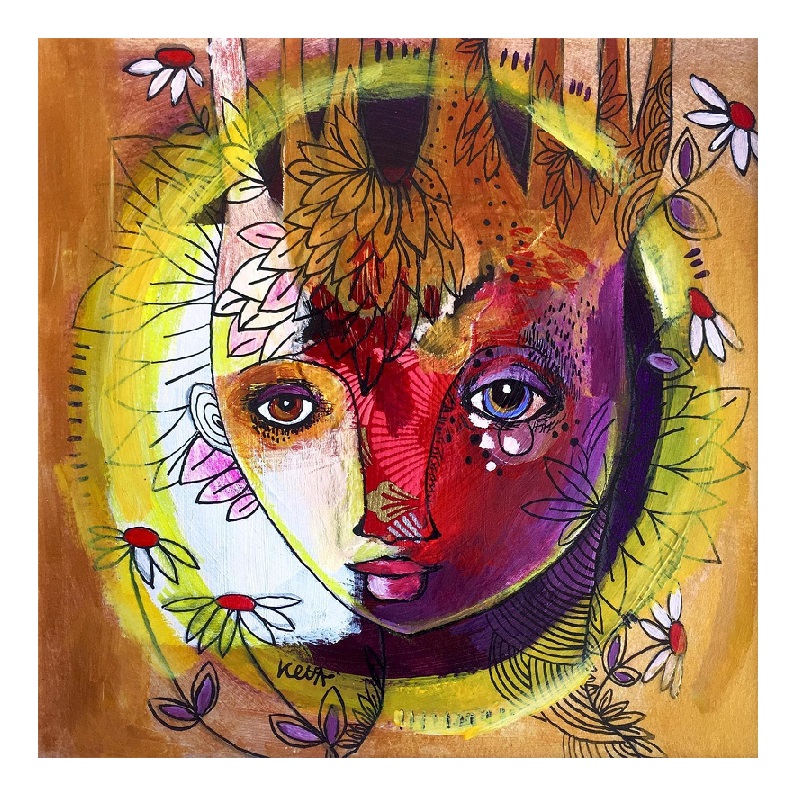 تابلو شاسی مدل نقاشی کد 53