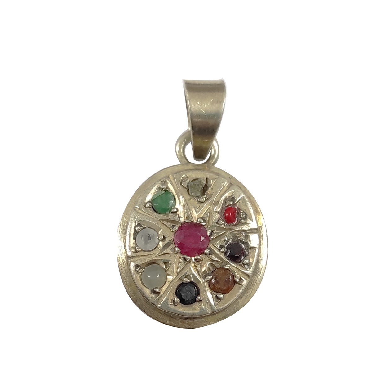 دنبند نقره زنانه سلین کالا مدل هفت جواهر کد Mps-12695719