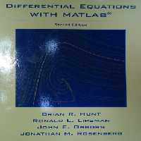 خرید و دانلود نسخه کامل کتاب Differential equations with MATLAB: updated for MATLAB 7 and Simulink 6