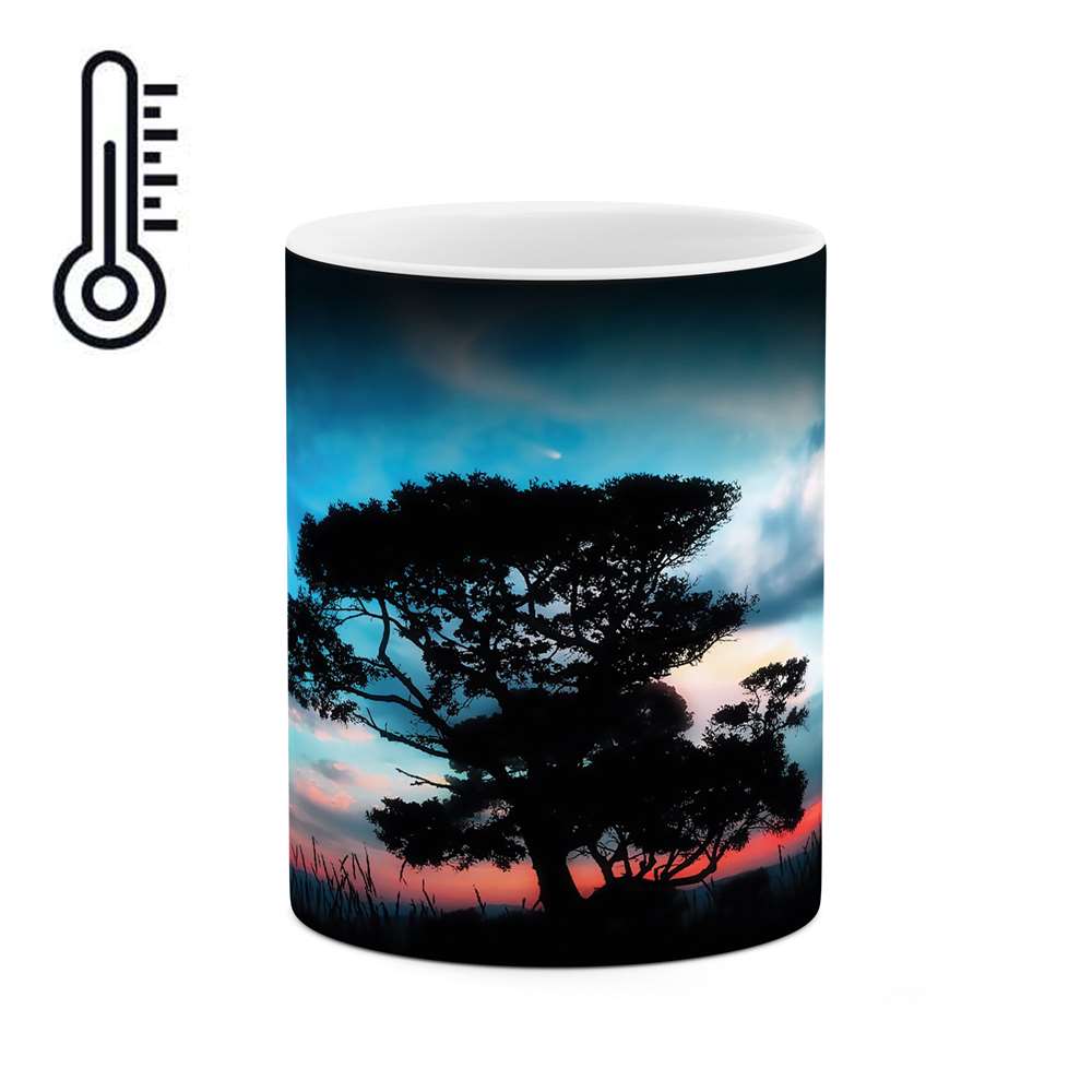 ماگ حرارتی طرح منظره فانتزی مدل mgh02475