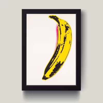 تابلو مدل مینیمال the banana کدS2932-b