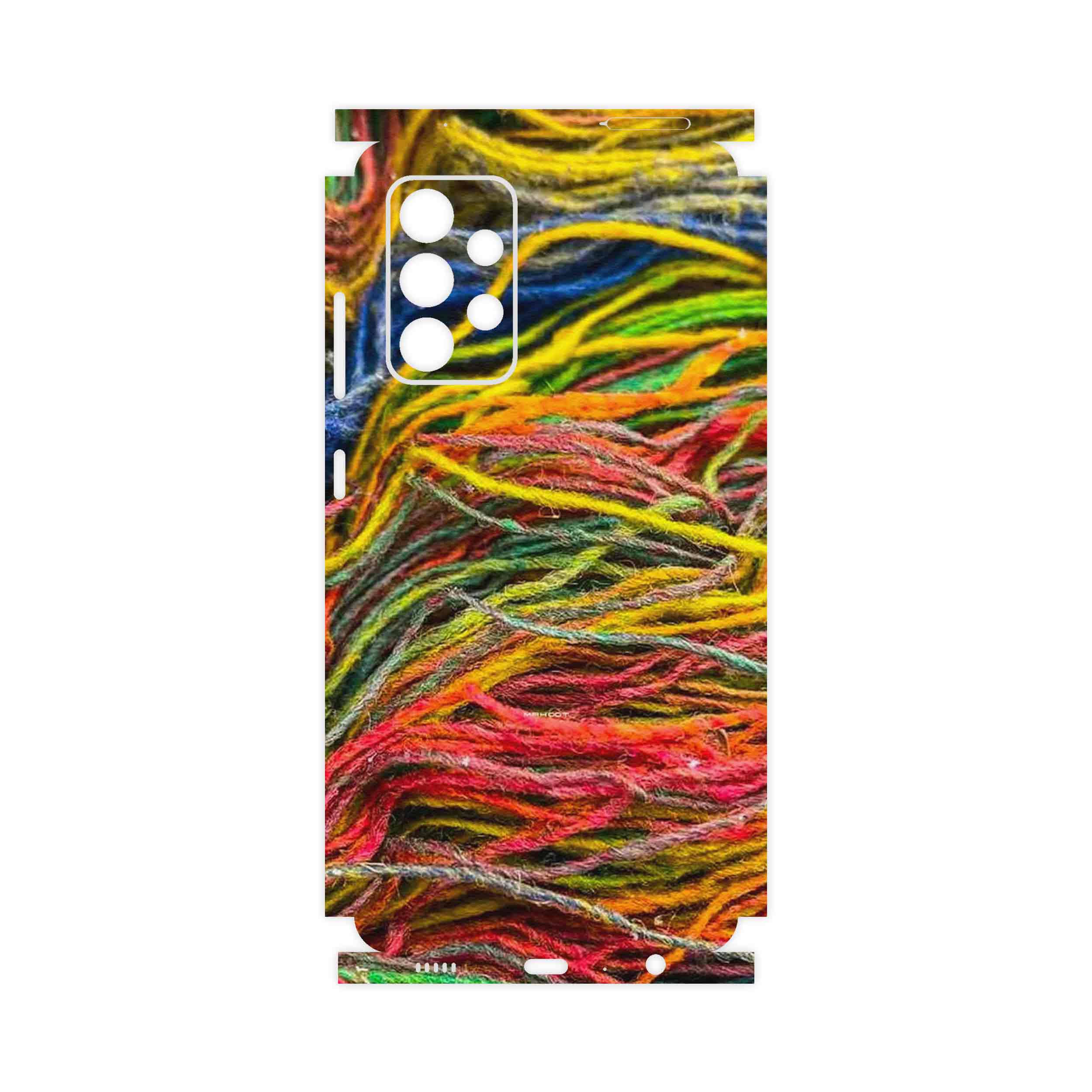برچسب پوششی ماهوت مدل Fabric Texture 9-FullSkin مناسب برای گوشی موبایل سامسونگ Galaxy A52s 5G